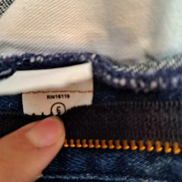 Body Lingo Vintage Womens Dark Wash Jeans Size 6 - Picture 8 of 9